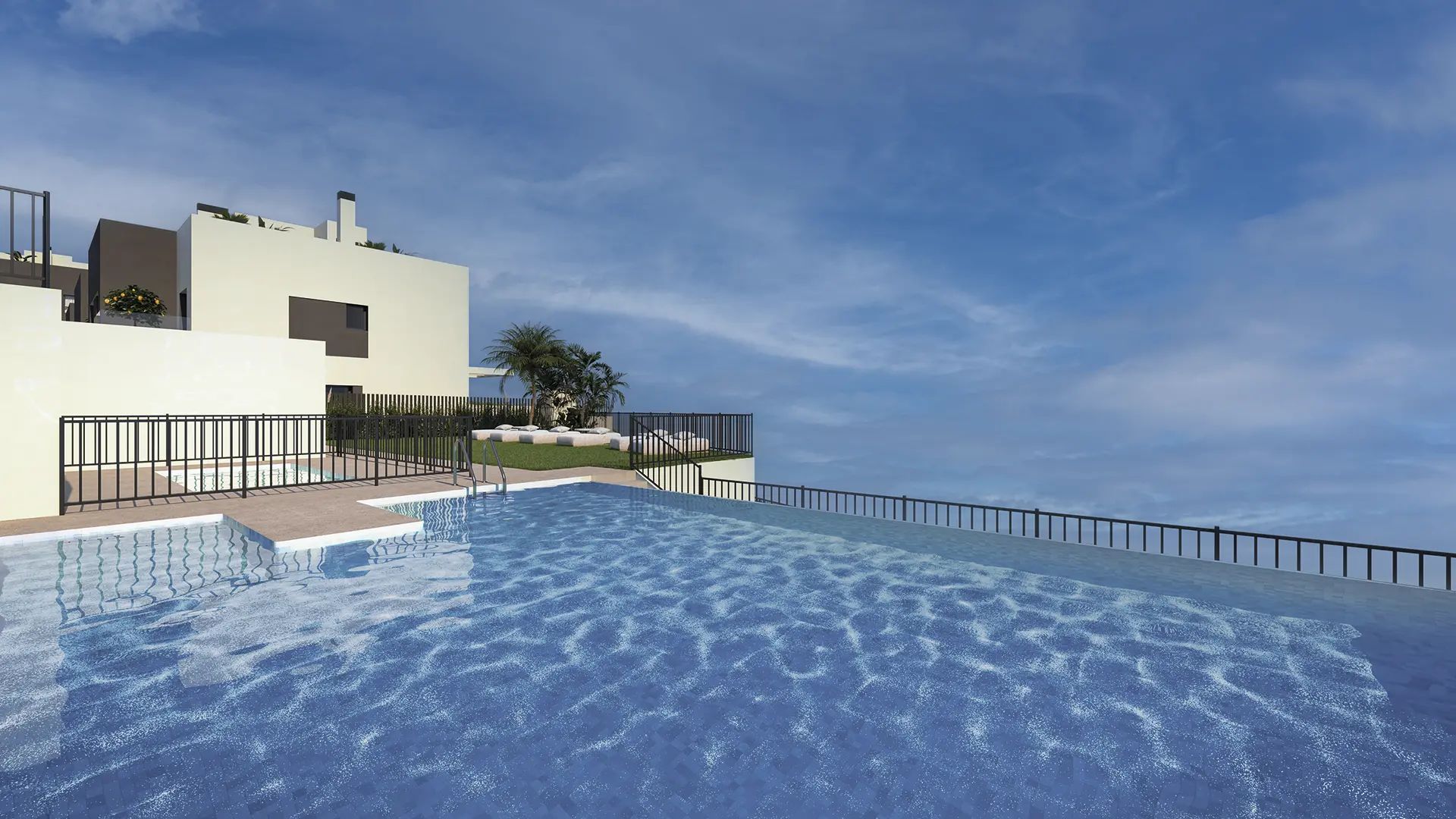 Piscina de Casa adosada en venda en Vélez-Málaga amb Aire condicionat, Calefacció i Jardí privat
