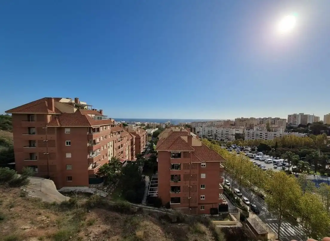 Vista exterior de Àtic en venda en Marbella amb Aire condicionat, Jardí privat i Terrassa
