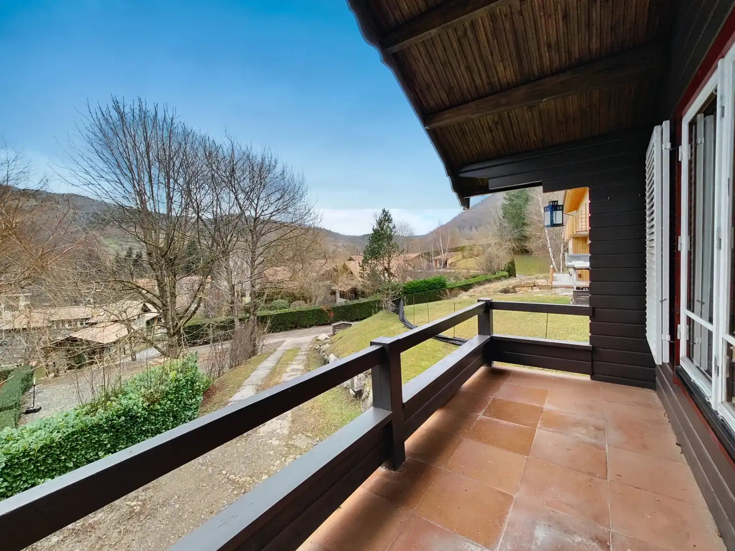 Terrassa de Casa o xalet en venda en Camprodon amb Jardí privat, Parquet i Terrassa