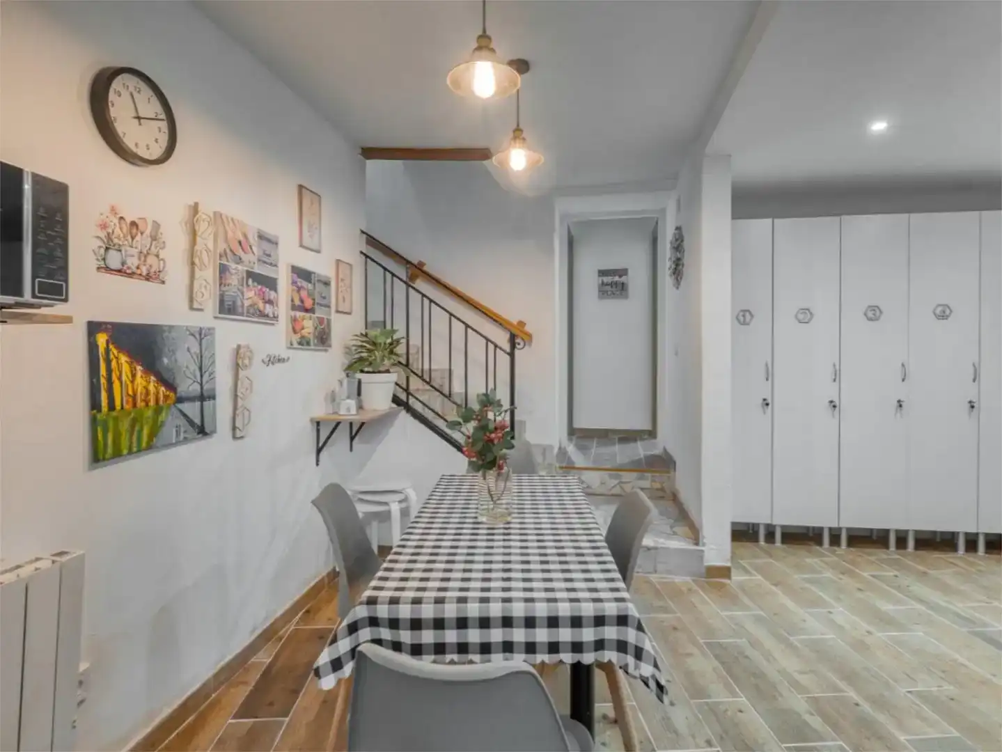 Dining room of Study for rent in Estremera  with Air Conditioner, Furnished and Balcony