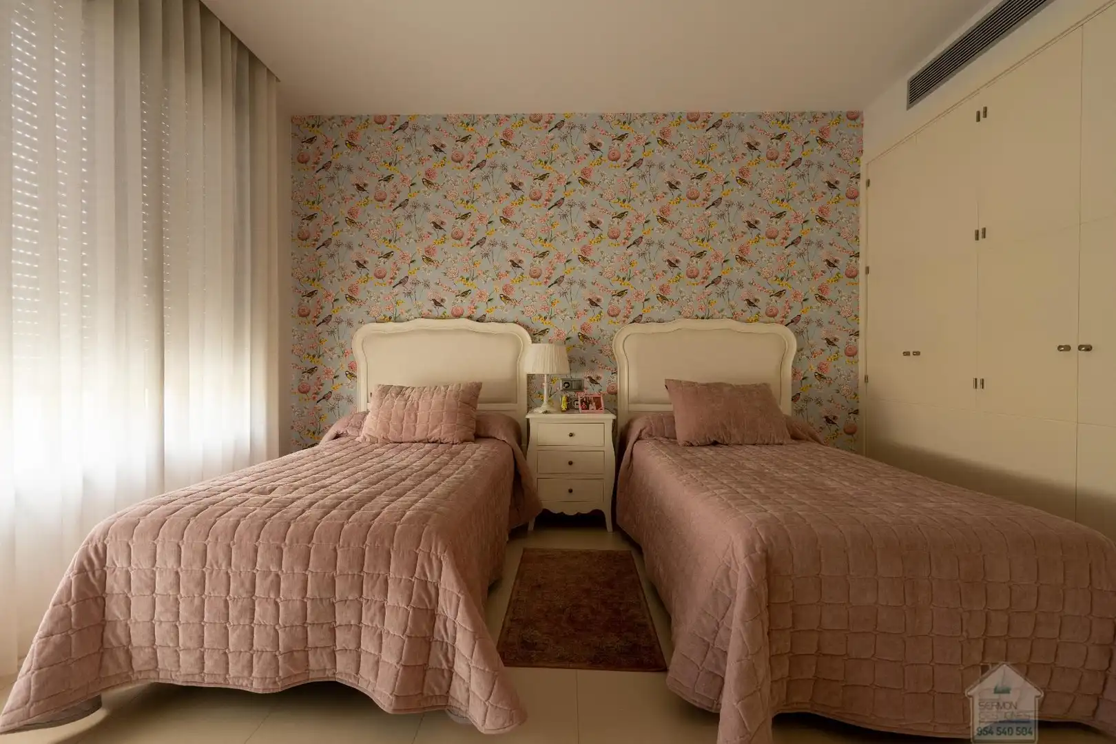 Bedroom of Houses for rent in Dos Hermanas  with Air Conditioner, Heating and Swimming Pool