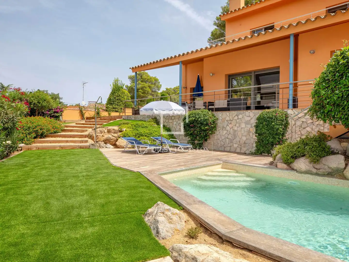 Piscina de Casa o xalet en venda en Palafrugell amb Aire condicionat, Calefacció i Jardí privat