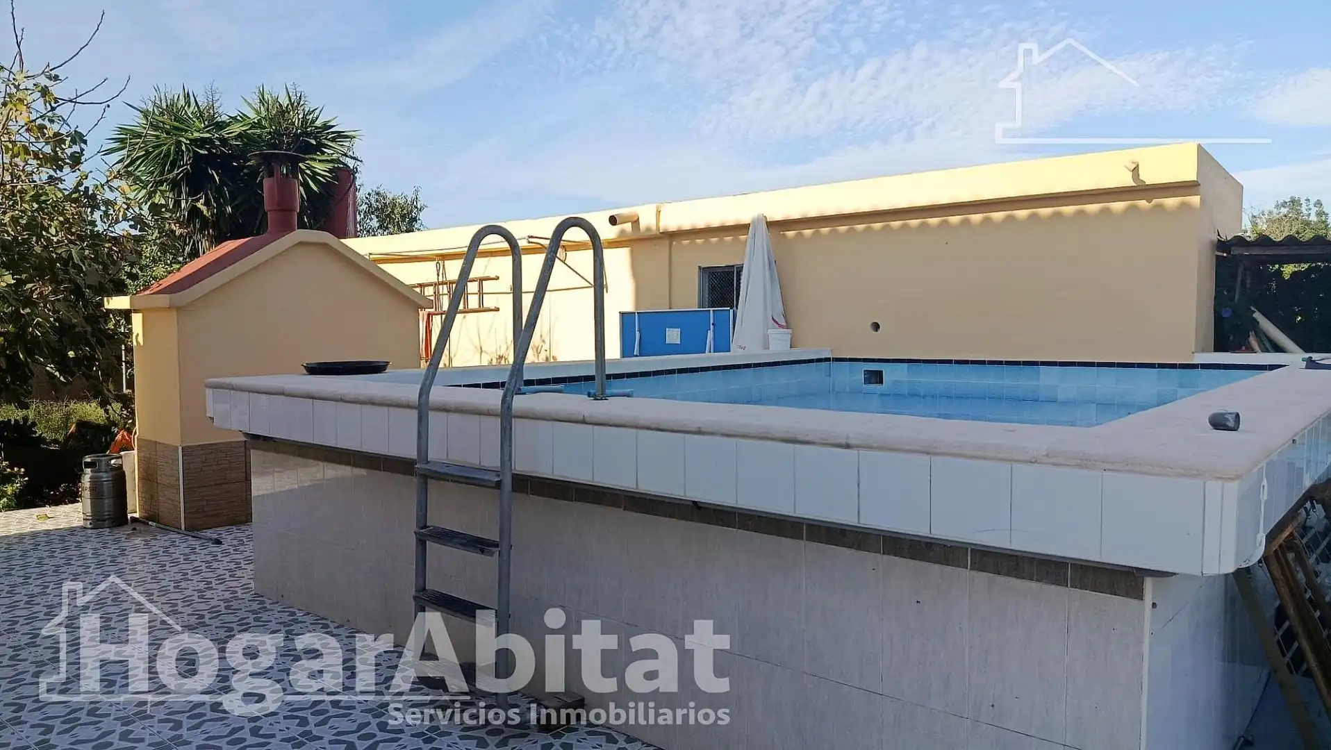 Piscina de Casa o chalet en venta en Oliva con Aire acondicionado, Jardín privado y Terraza