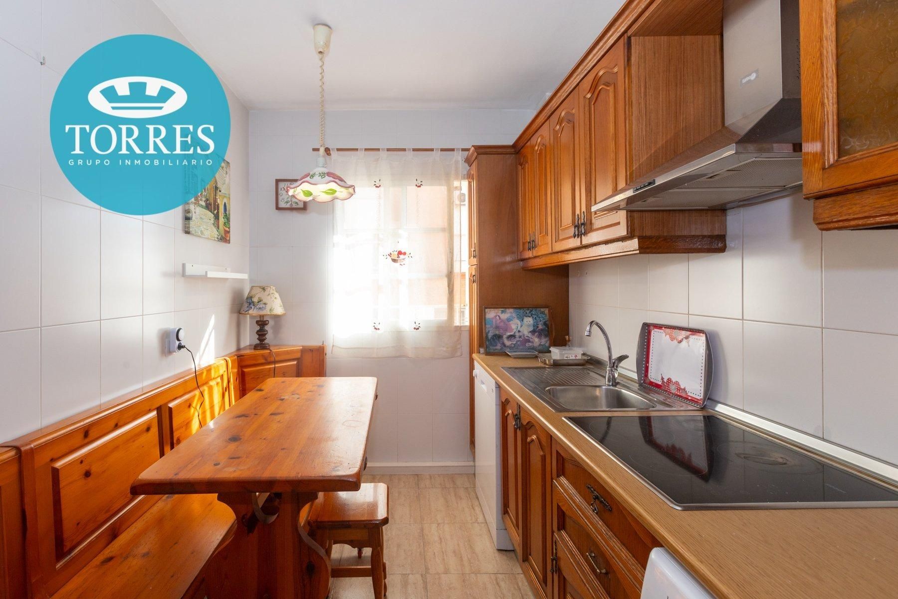 Kitchen of Flat for sale in Málaga Capital  with Air Conditioner and Balcony