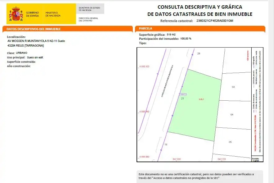 Terreno residencial en venta en Avinguda Mossèn Ramon Muntanyola 5, imagen 5