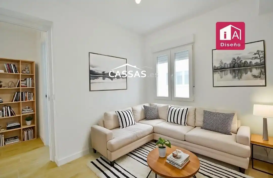 Sala de estar de Piso en venta en Torrejón de Ardoz con Calefacción y Terraza