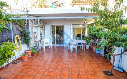 Garden of Flat for sale in Sitges  with Air Conditioner