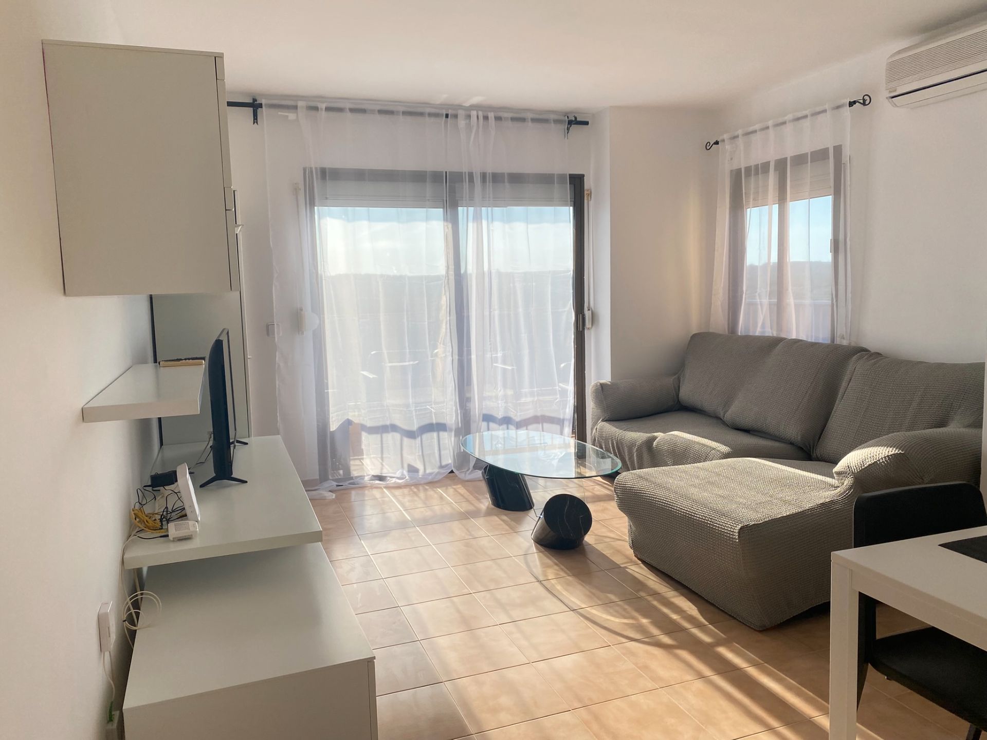 Sala d'estar de Pis de lloguer en Llucmajor amb Aire condicionat, Calefacció i Jardí privat