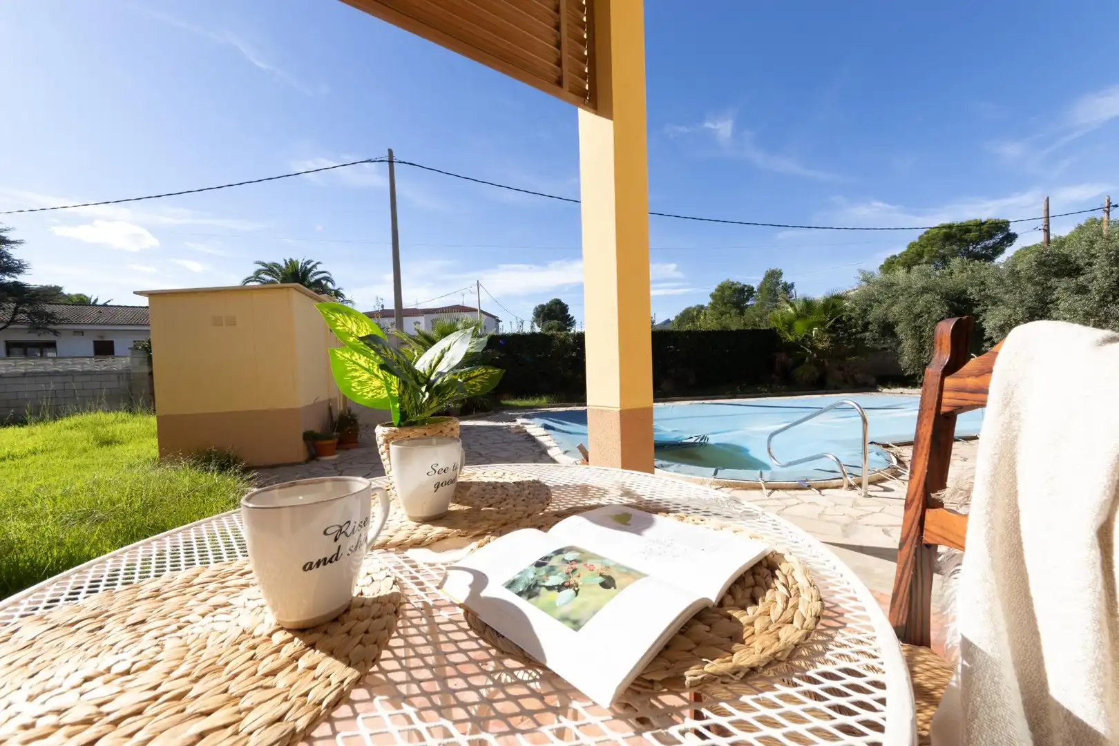 Jardí de Casa o xalet en venda en Mont-roig del Camp amb Calefacció, Jardí privat i Terrassa