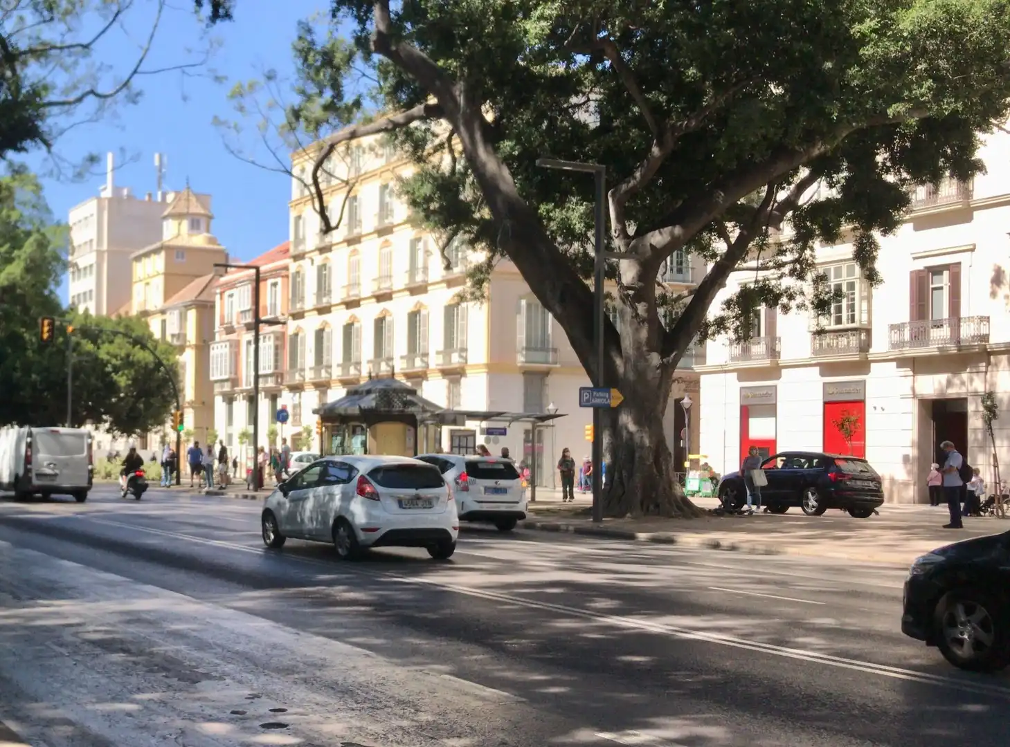 Außenansicht von Geschaftsraum zur Miete in Málaga mit Klimaanlage
