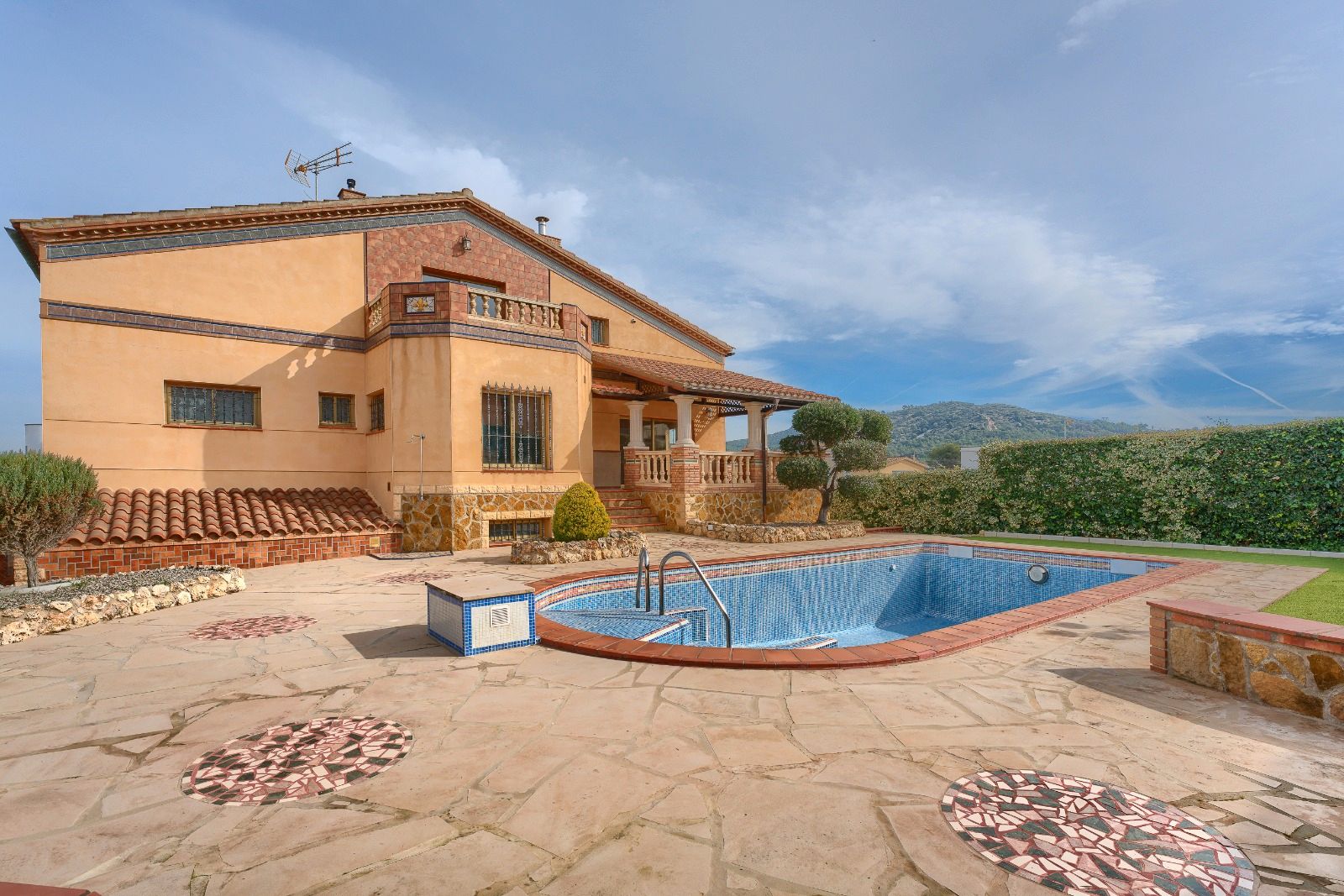 Piscina de Casa o xalet de lloguer en Olèrdola amb Calefacció, Jardí privat i Terrassa