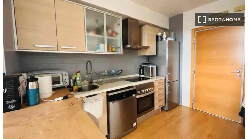 Cocina de Piso de alquiler en Burjassot con Aire acondicionado, Calefacción y Amueblado