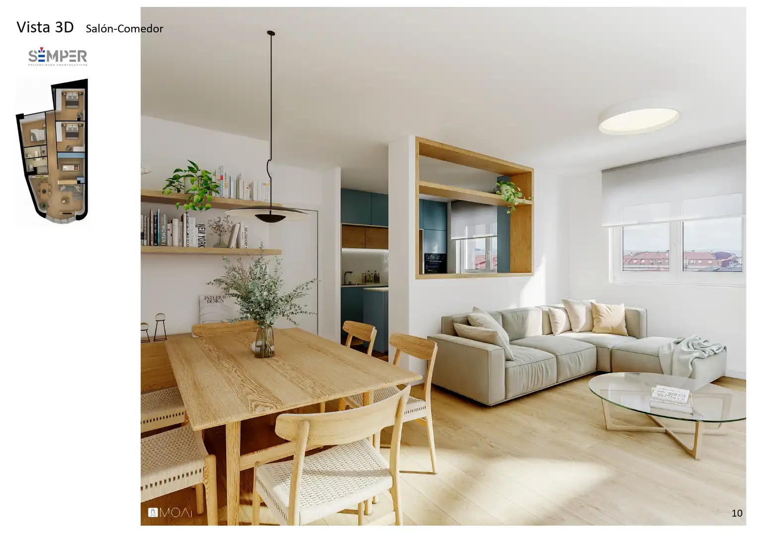 Living room of Flat for sale in Boiro  with Heating and Furnished