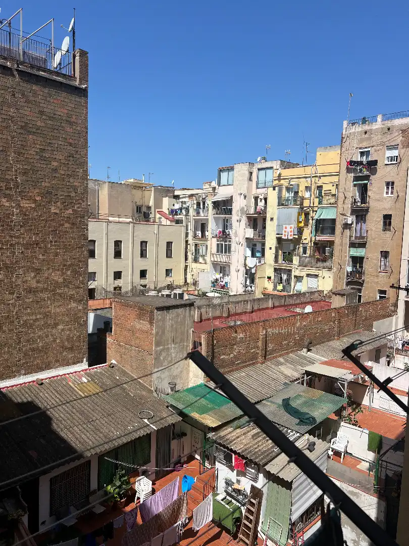 Vista exterior de Piso en venta en Barcelona con Aire acondicionado, Calefacción y Amueblado