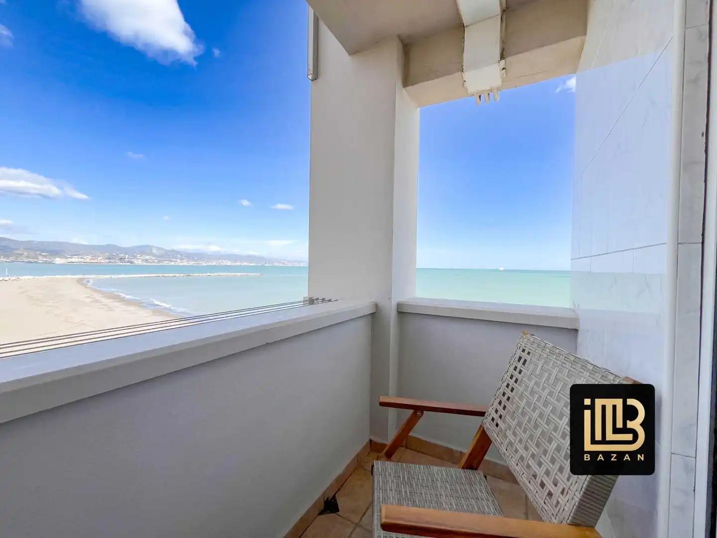 Balcony of Flat for rent in Málaga  with Air Conditioner, Heating and Terrace