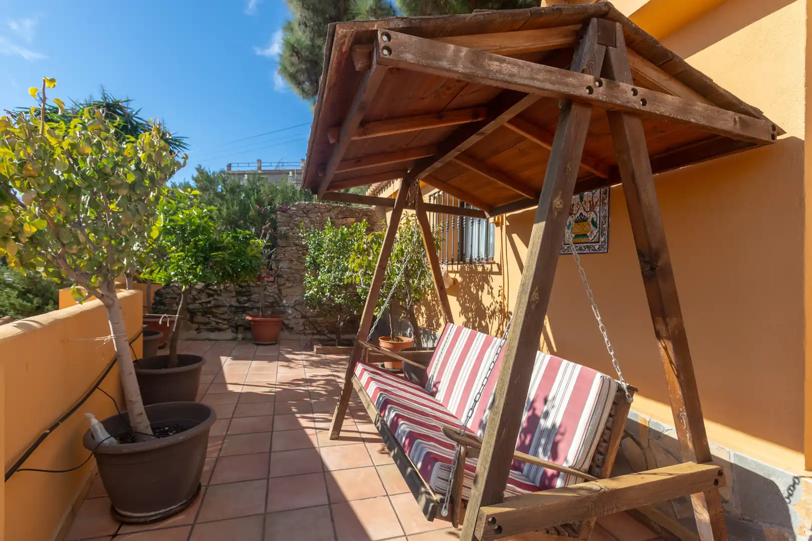 Garden of Houses for sale in Málaga  with Air Conditioner, Private garden and Terrace