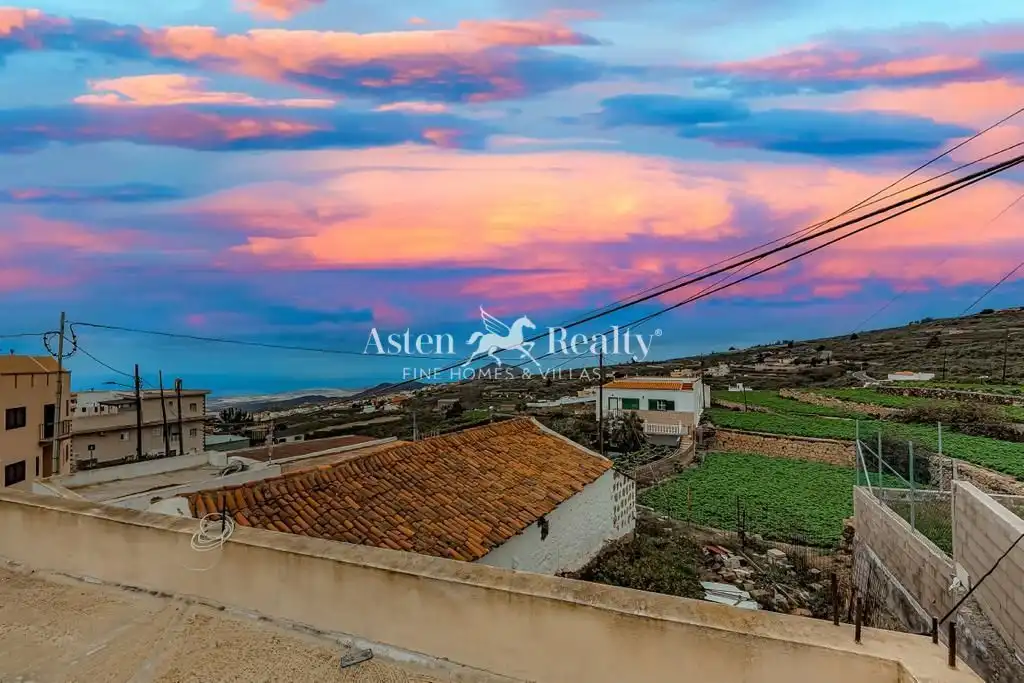 Vista exterior de Casa o chalet en venta en San Miguel de Abona con Jardín privado y Terraza