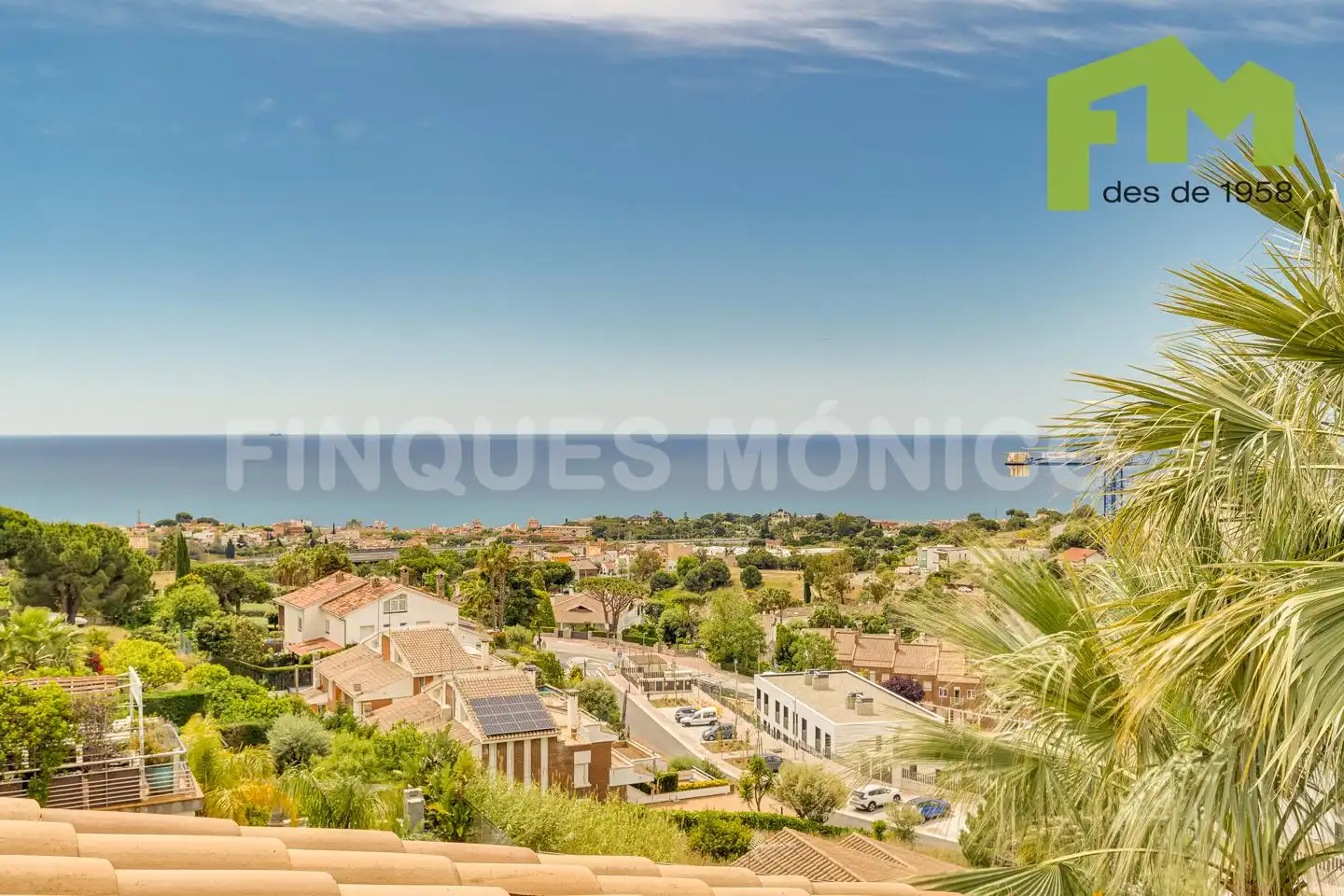 Vista exterior de Casa o chalet en venta en Teià con Calefacción, Jardín privado y Terraza