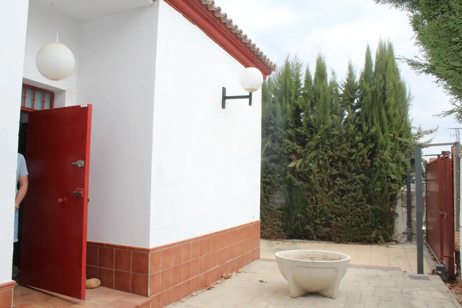 Jardín de Casa o chalet en venta en Villaverde del Río con Aire acondicionado, Jardín privado y Trastero