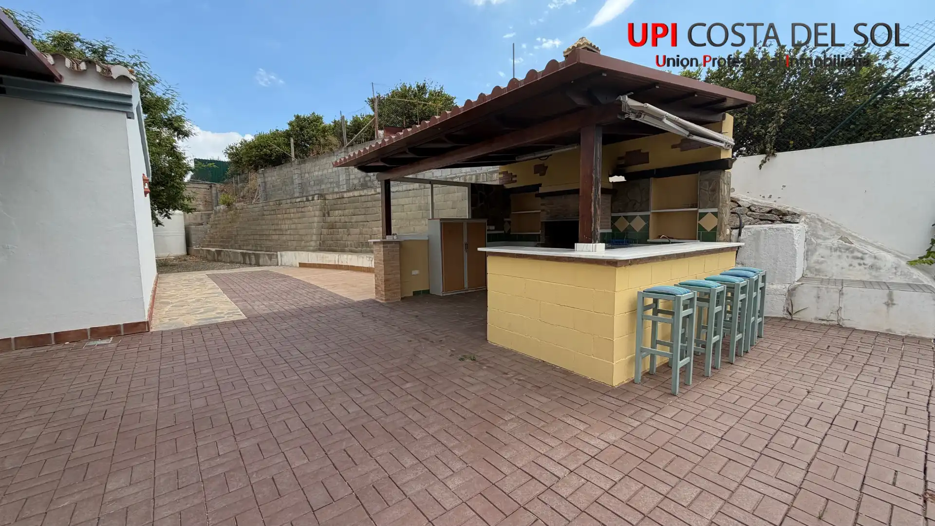 Terraza de Finca rústica en venta en Cártama con Aire acondicionado, Jardín privado y Terraza