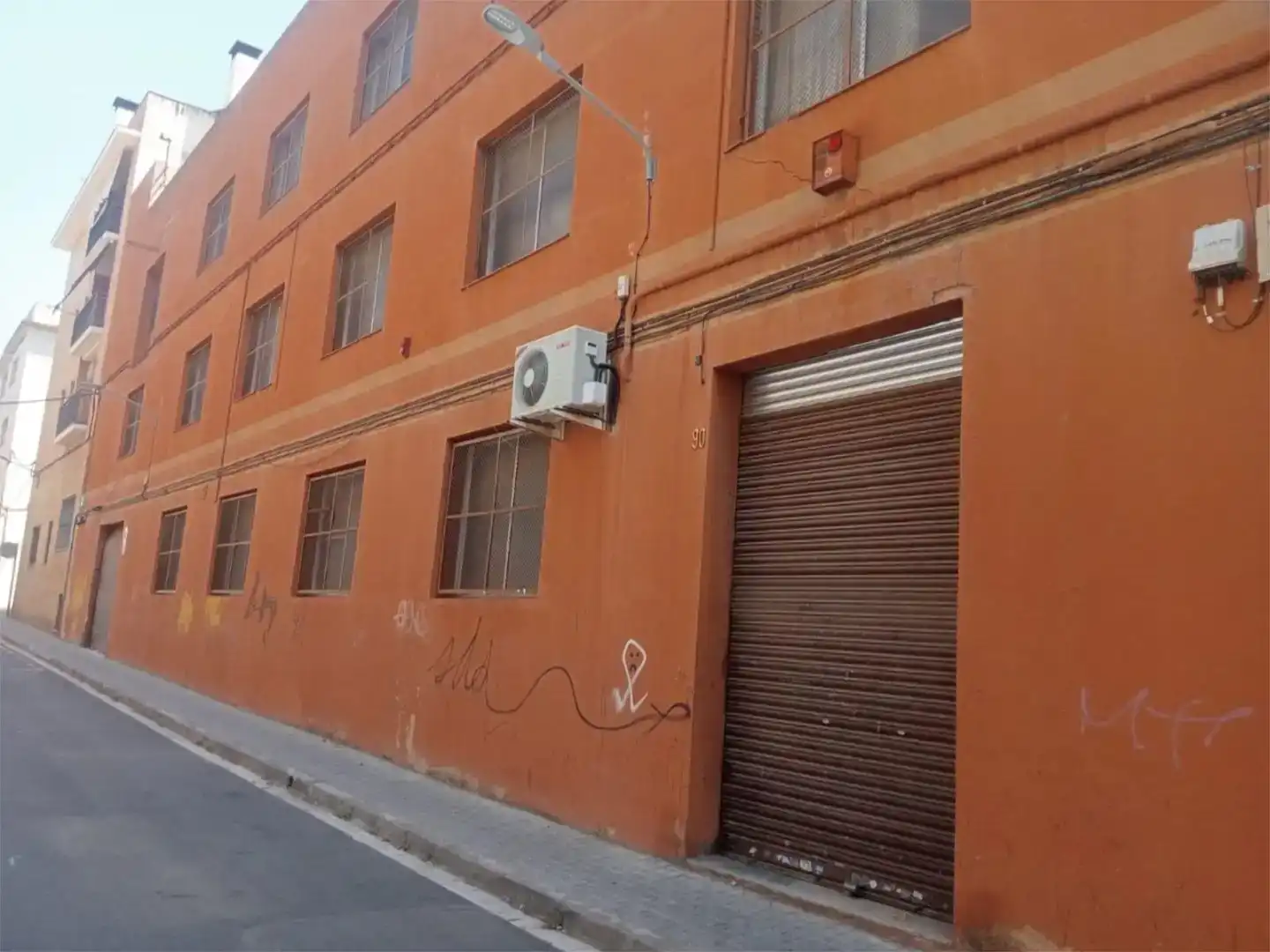 Exterior view of Industrial buildings for sale in Cerdanyola