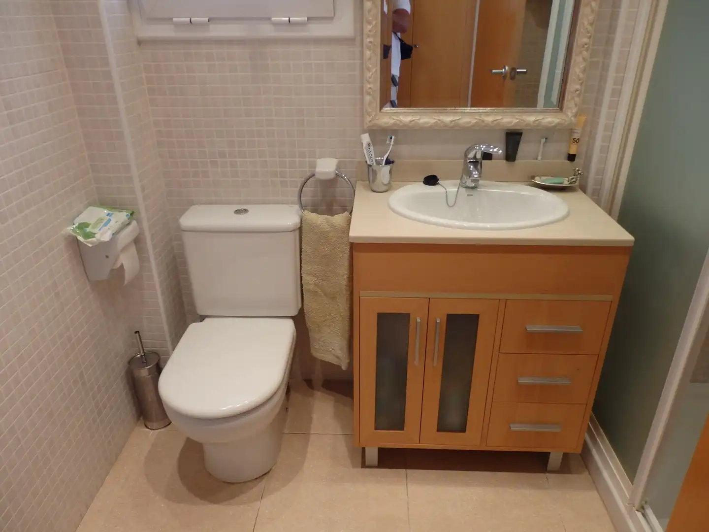 Bathroom of Flat for sale in Vandellòs i l'Hospitalet de l'Infant  with Air Conditioner, Terrace and Storage room