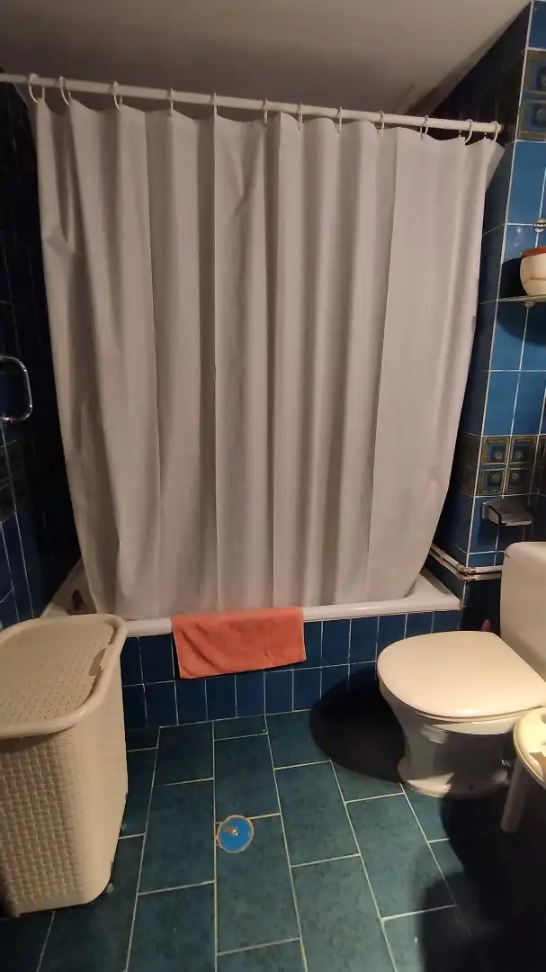 Bany de Apartament en venda en Baiona amb Calefacció i Moblat