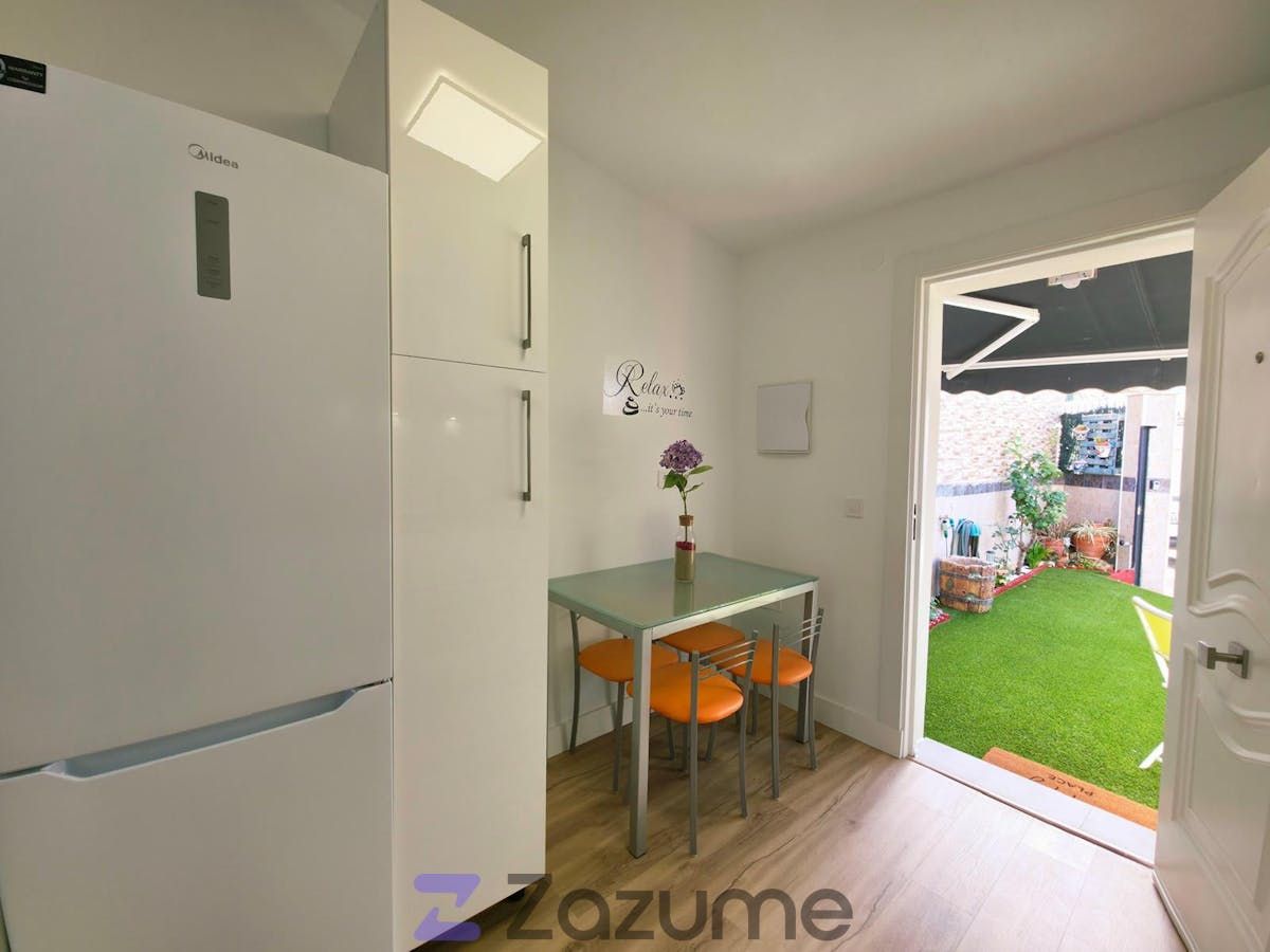Kitchen of Loft to rent in Málaga Capital  with Air Conditioner, Heating and Private garden