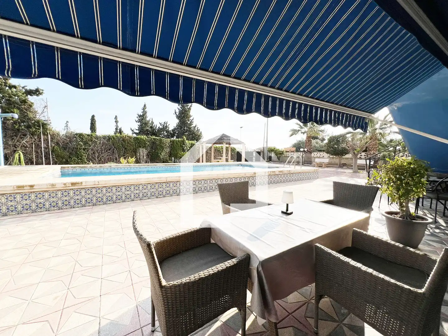 Terraza de Casa o chalet en venta en San Vicente del Raspeig / Sant Vicent del Raspeig con Jardín privado, Terraza y Trastero