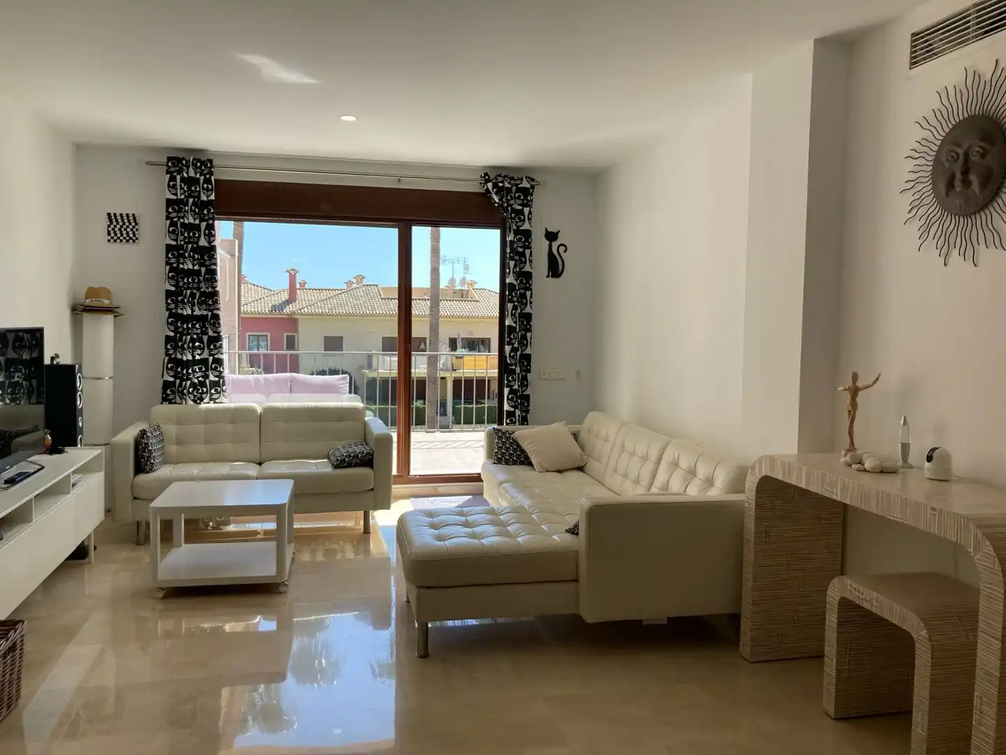 Living room of Attic for sale in Moraira  with Air Conditioner, Heating and Terrace