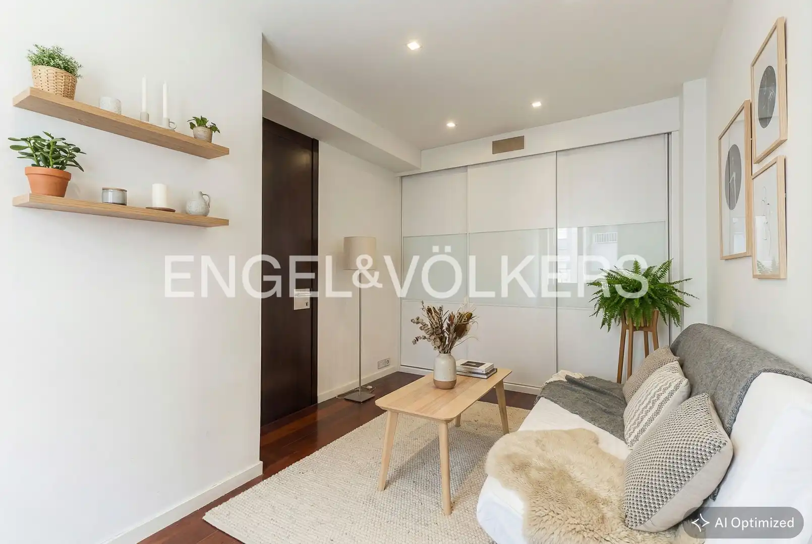 Living room of Houses for sale in Barcelona  with Air Conditioner, Heating and Private garden