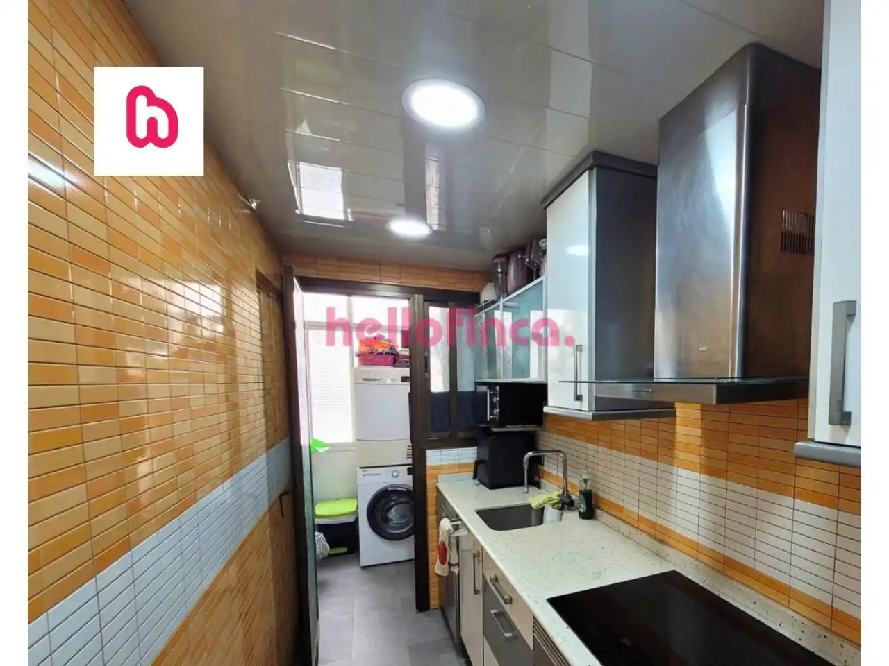 Kitchen of Flat for sale in Sant Boi de Llobregat  with Air Conditioner, Heating and Parquet flooring