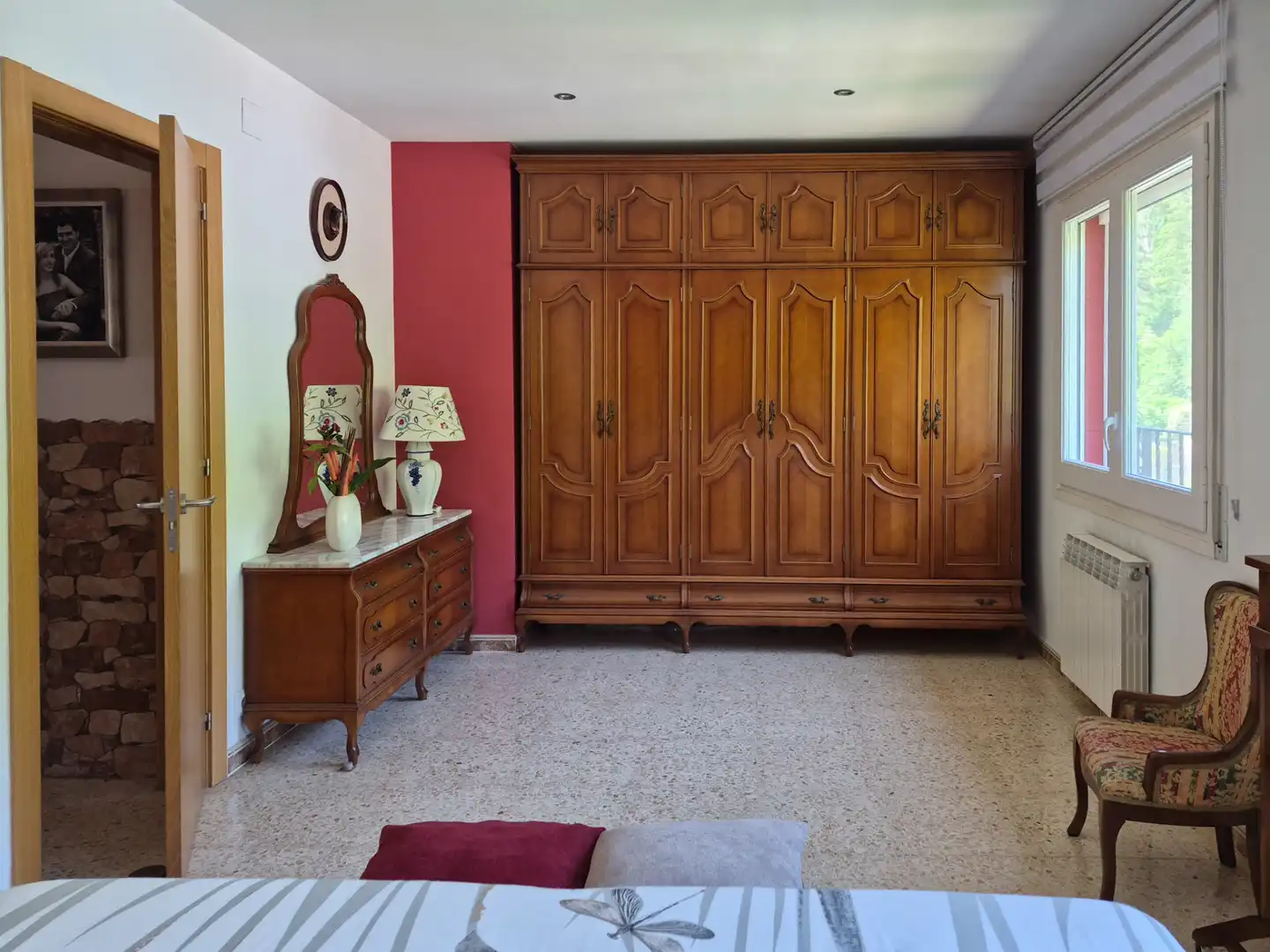 Dormitori de Casa adosada en venda en Ripoll amb Calefacció, Jardí privat i Terrassa