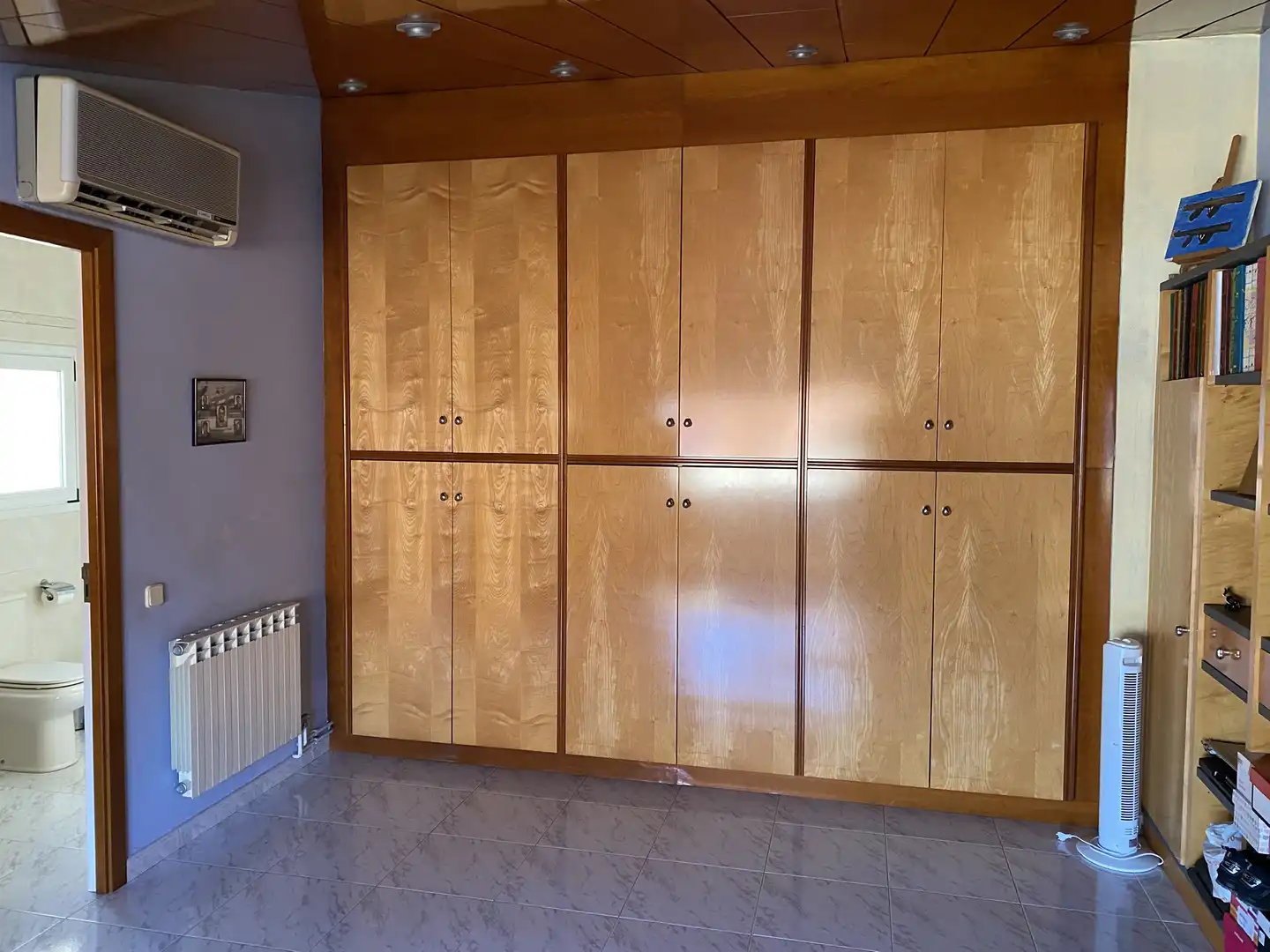 Schlafzimmer von Einfamilien-Reihenhaus zum Verkauf in Pineda de Mar mit Heizung, Terrasse und Möbliert
