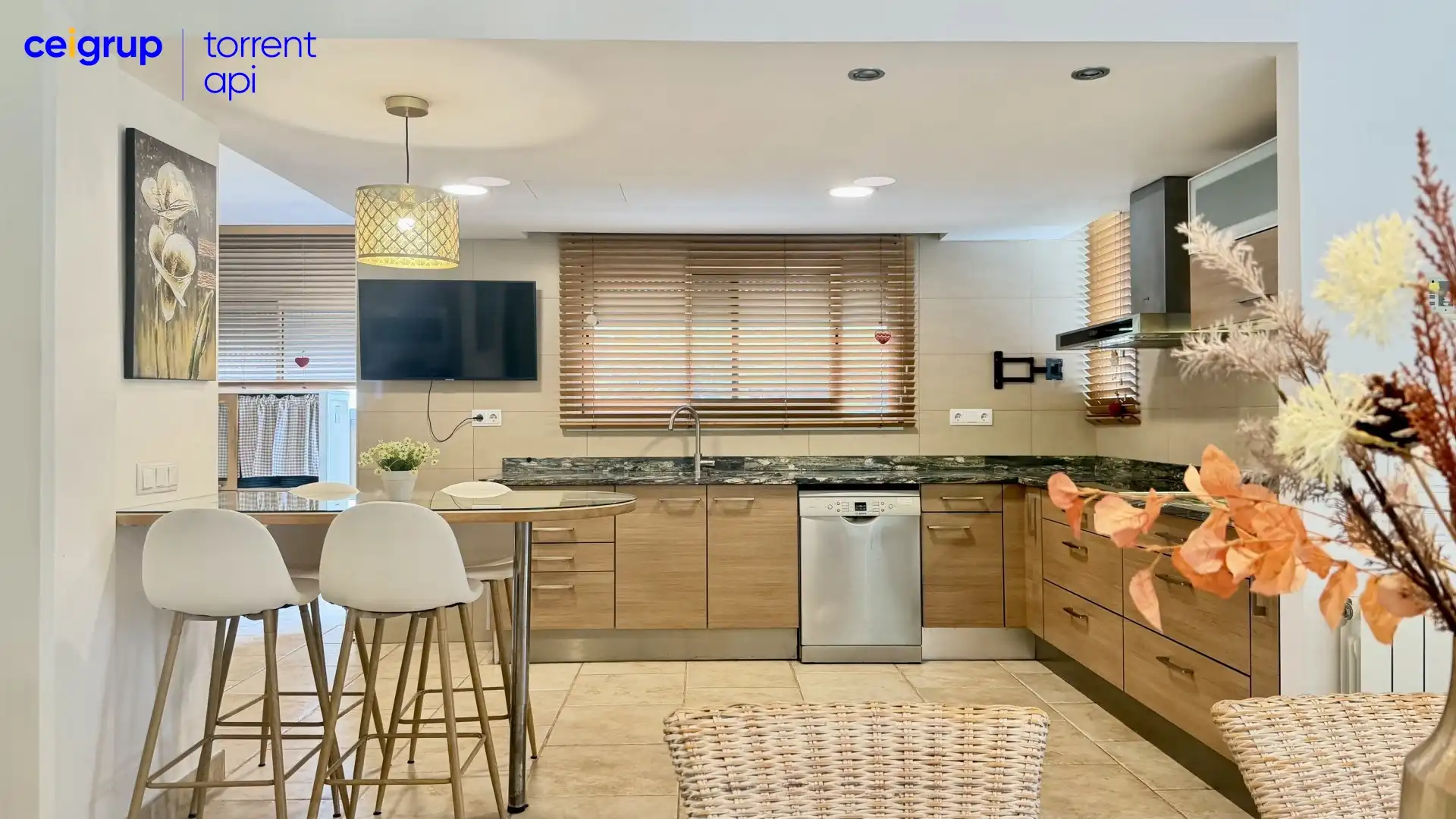 Kitchen of Houses for sale in L'Escala  with Air Conditioner, Heating and Terrace
