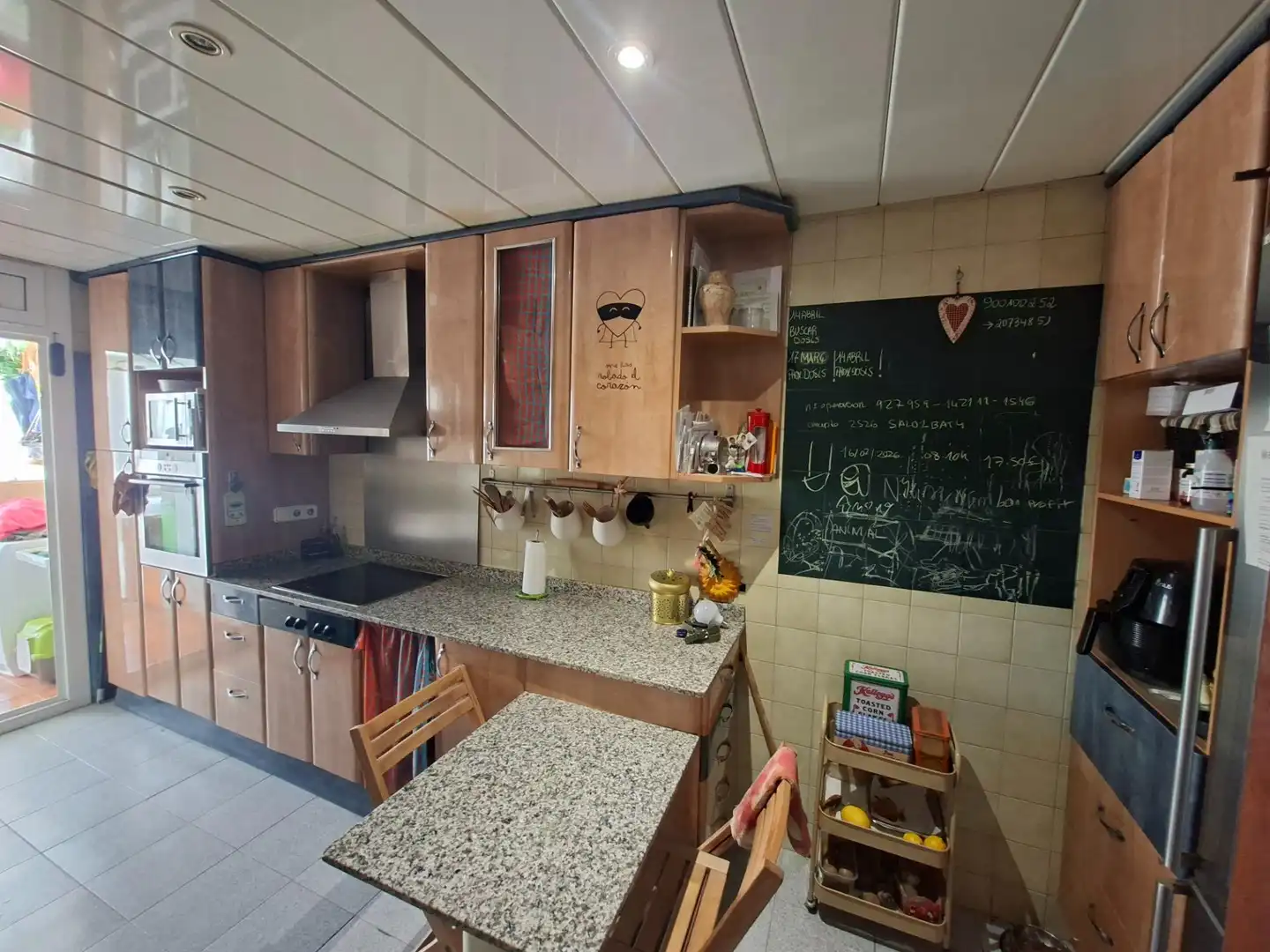 Cuina de Pis en venda en Vilafranca del Penedès amb Calefacció, Parquet i Terrassa