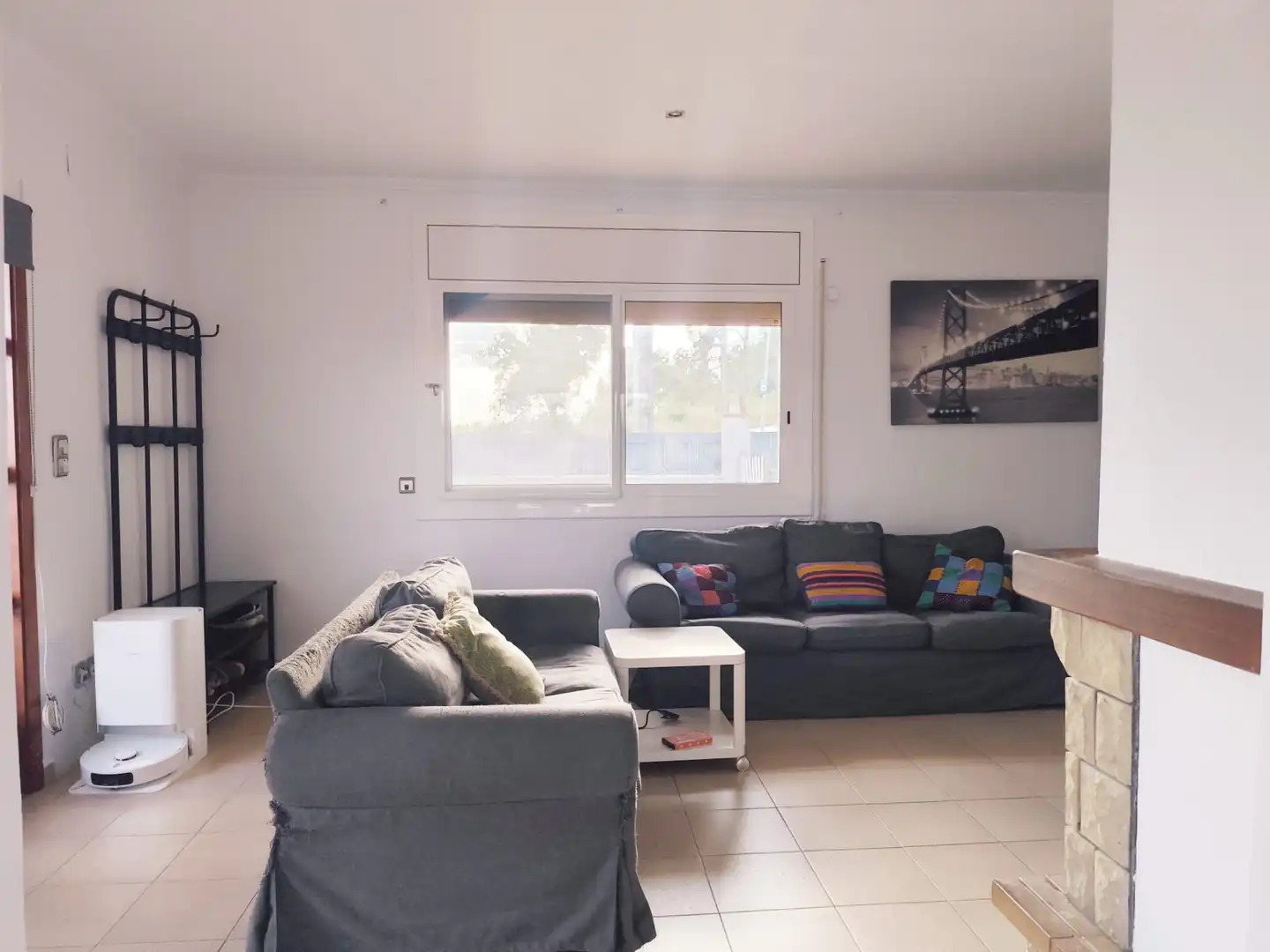 Sala d'estar de Casa o xalet en venda en Lliçà de Vall amb Aire condicionat, Calefacció i Jardí privat