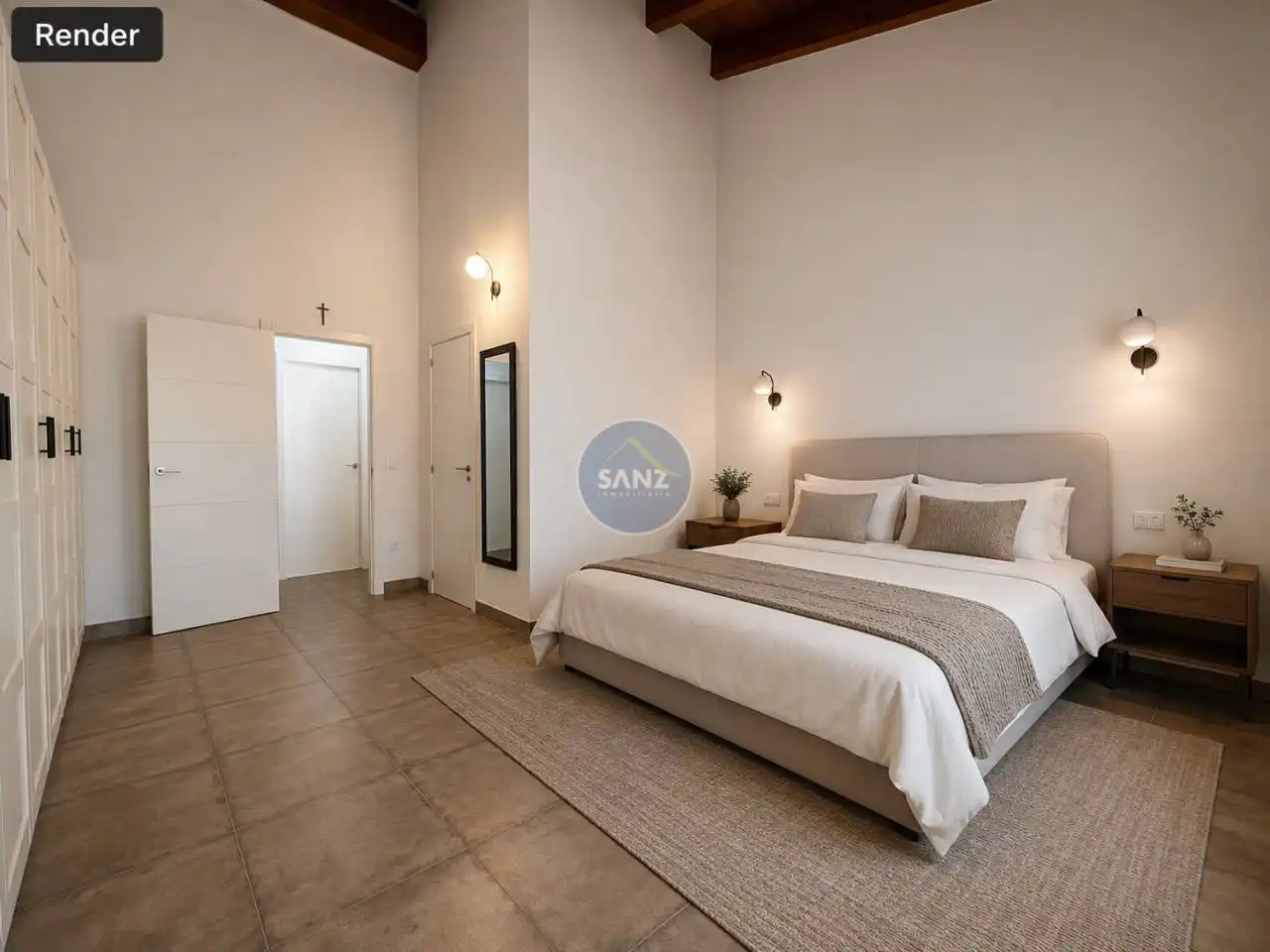 Habitación de Casa o chalet en venta en L'Énova con Aire acondicionado, Jardín privado y Terraza