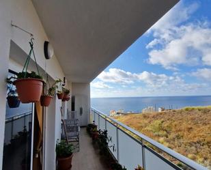 Balcony of Flat to rent in San Cristóbal de la Laguna  with Terrace, Swimming Pool and Furnished