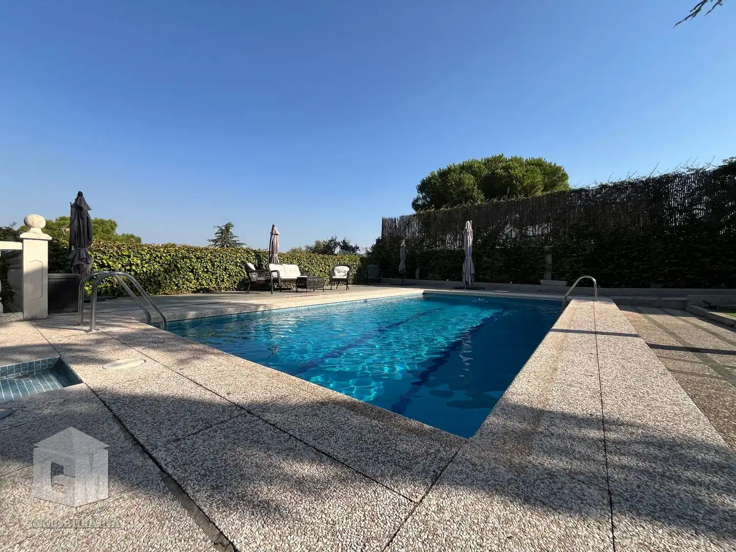 Piscina de Casa o chalet de alquiler en Batres con Aire acondicionado, Calefacción y Jardín privado