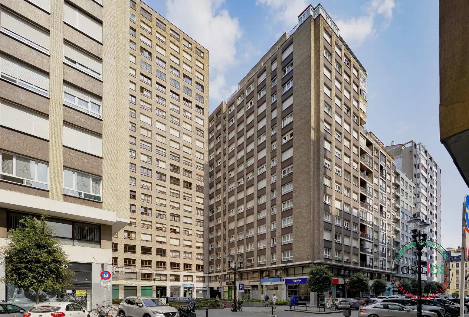 Exterior view of Flat for sale in Gijón   with Heating