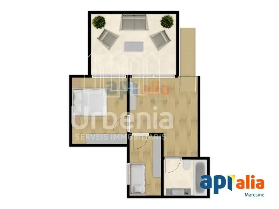 Piso en venta en Pineda de Mar con Calefacción y Terraza
