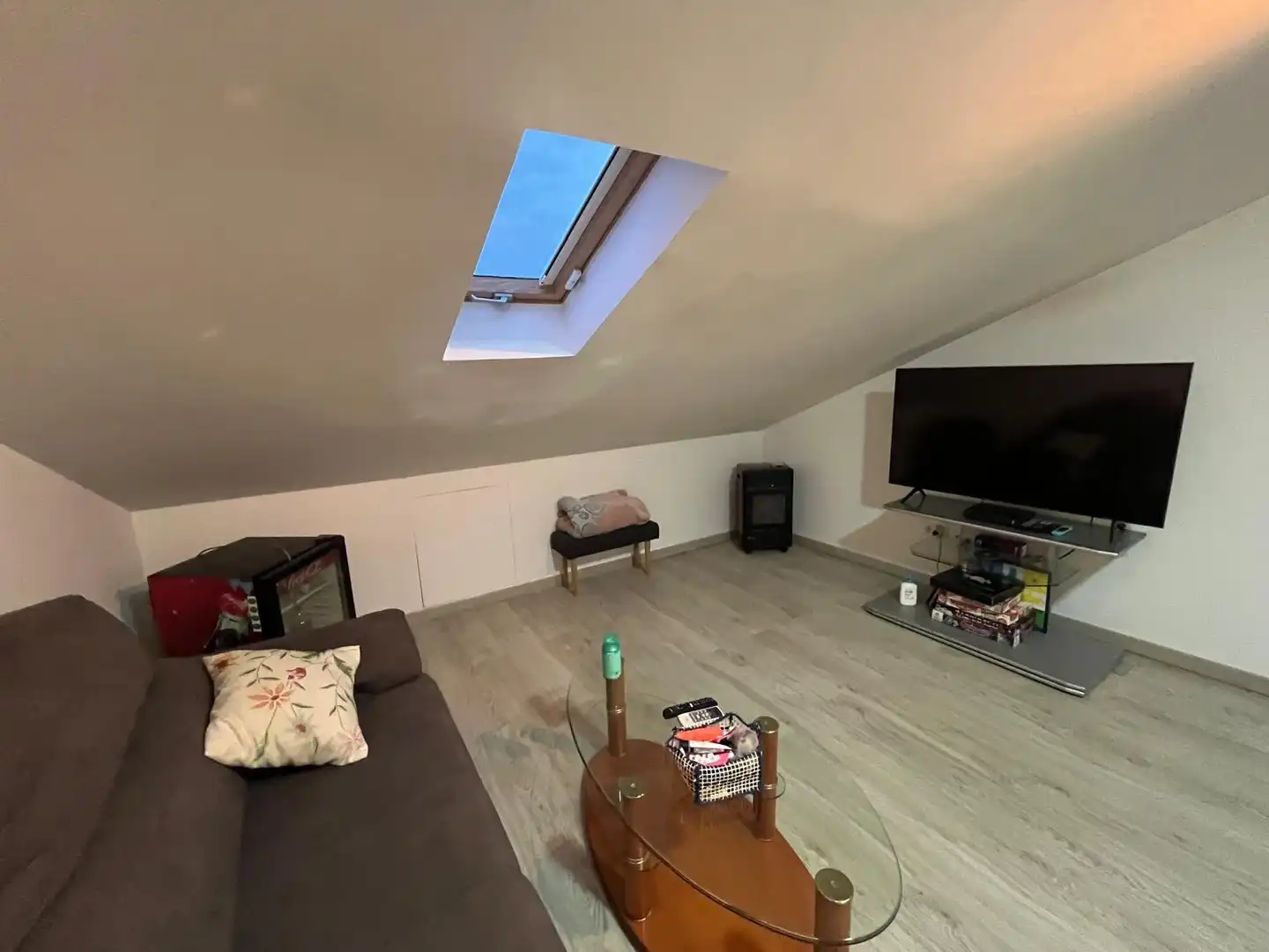 Sala d'estar de Casa adosada en venda en Almansa amb Calefacció, Jardí privat i Terrassa