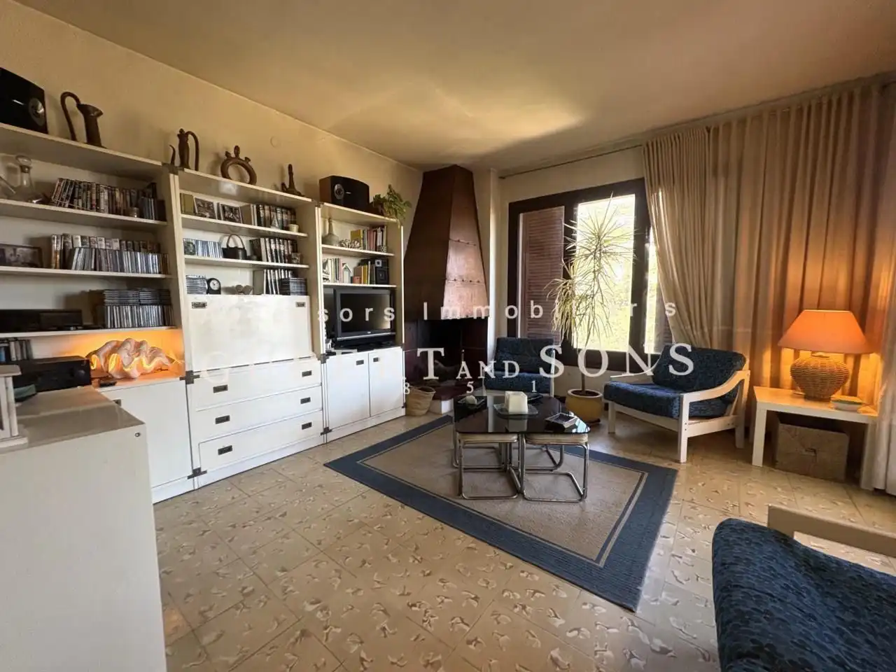 Sala de estar de Apartamento en venta en Begur con Terraza