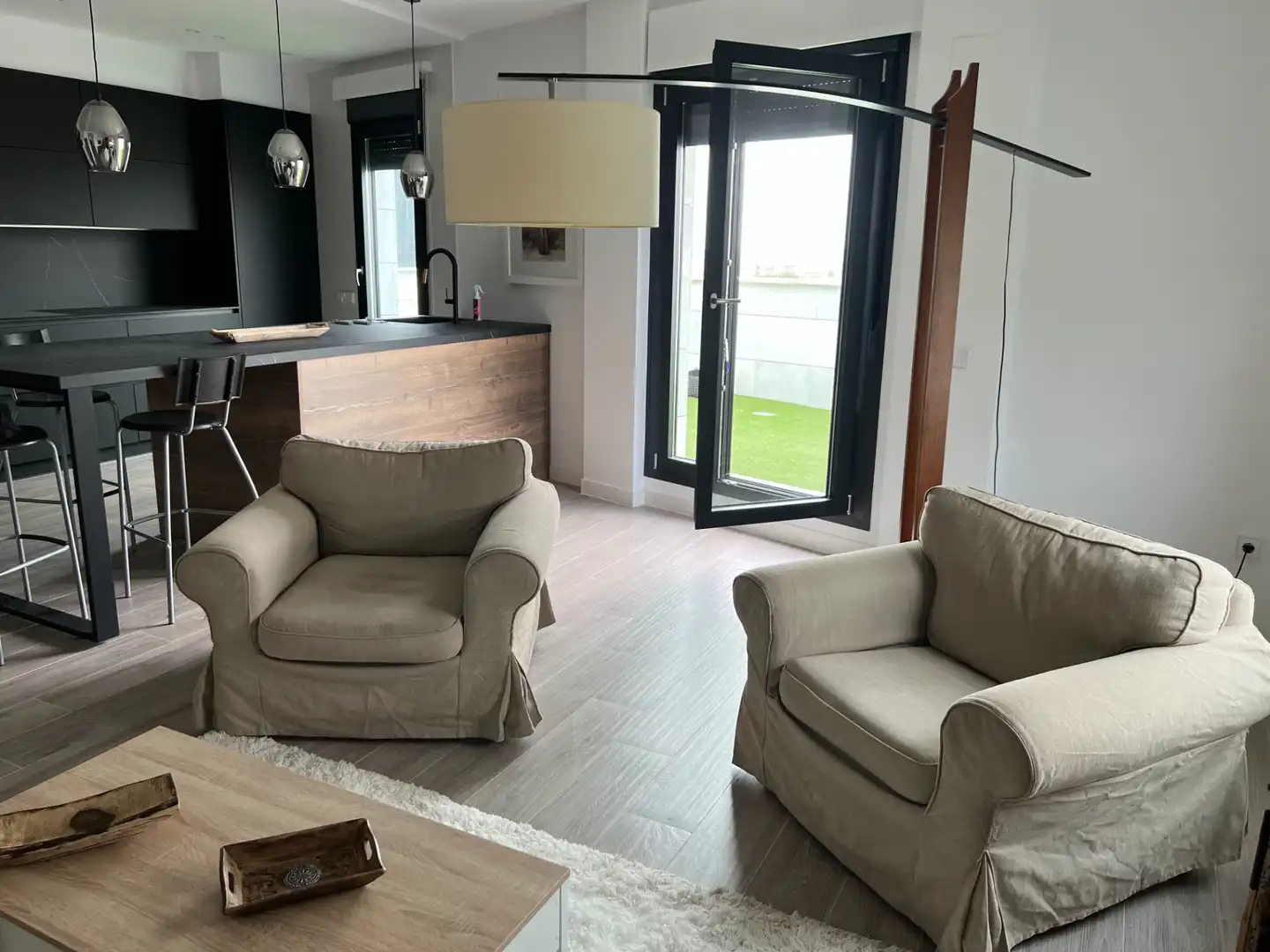 Sala de estar de Ático en venta en Alcázar de San Juan con Aire acondicionado, Calefacción y Terraza