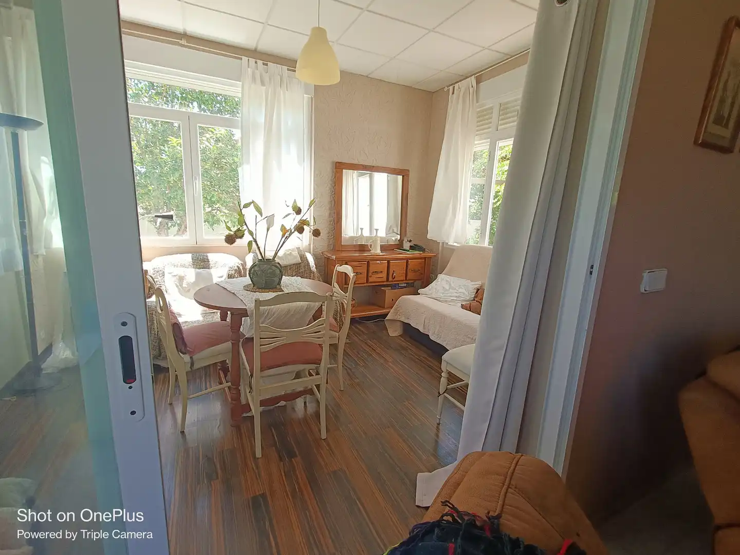 Sala d'estar de Casa o xalet en venda en Nambroca amb Calefacció, Jardí privat i Moblat
