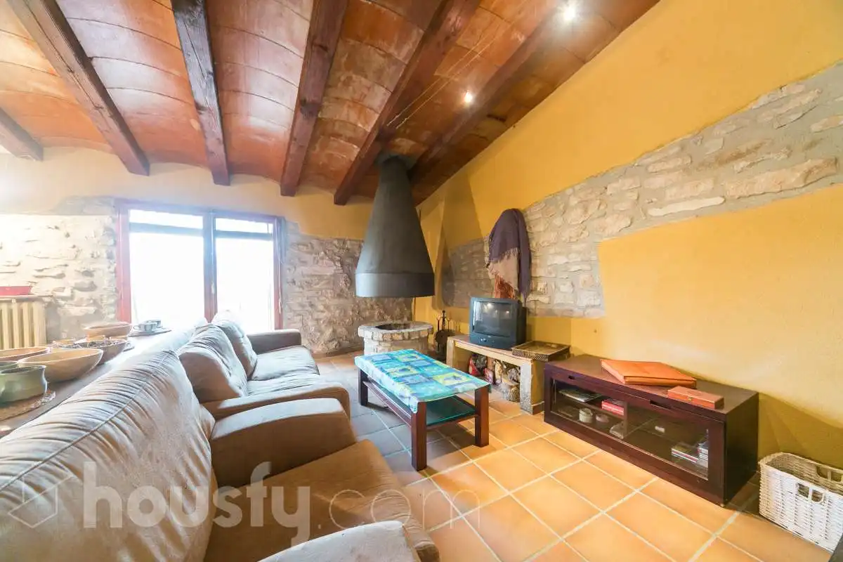 Living room of Houses for sale in Bellprat  with Heating, Parquet flooring and Terrace