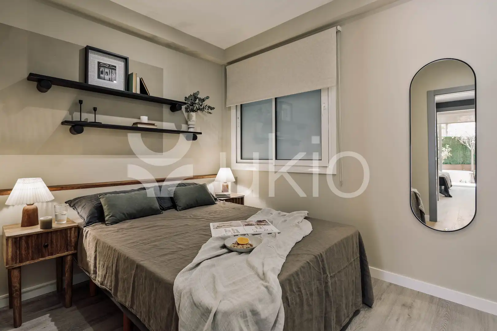 Bedroom of Apartments for rent in Barcelona  with Air Conditioner, Heating and Terrace