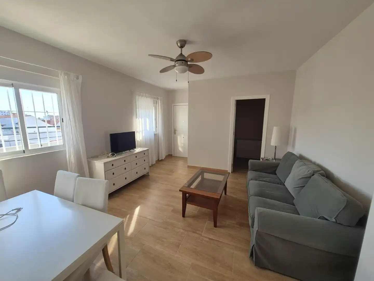 Living room of Attic for rent in Huelva