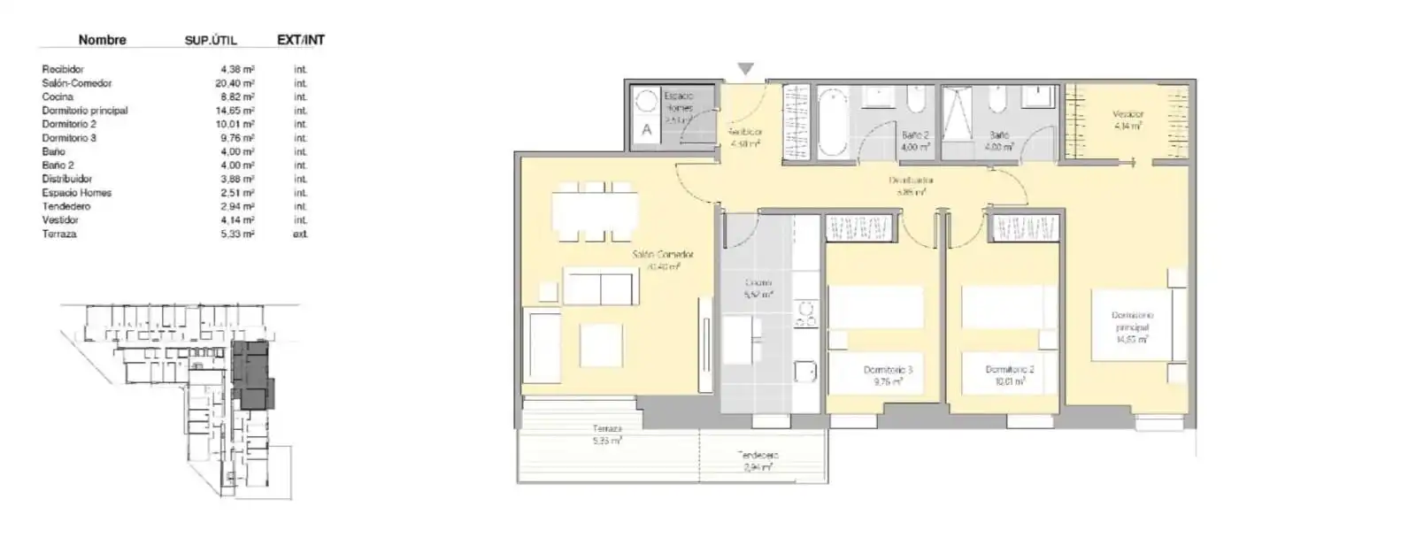 Piso en venta en Valencia con Aire acondicionado, Terraza y Piscina comunitaria